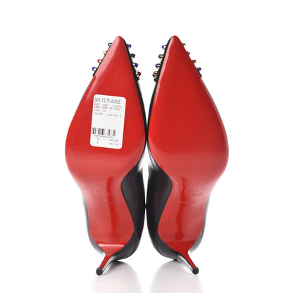 Christian Louboutin Kid Cabo 85 Pumps 39 Black Multicolor 5 of 8