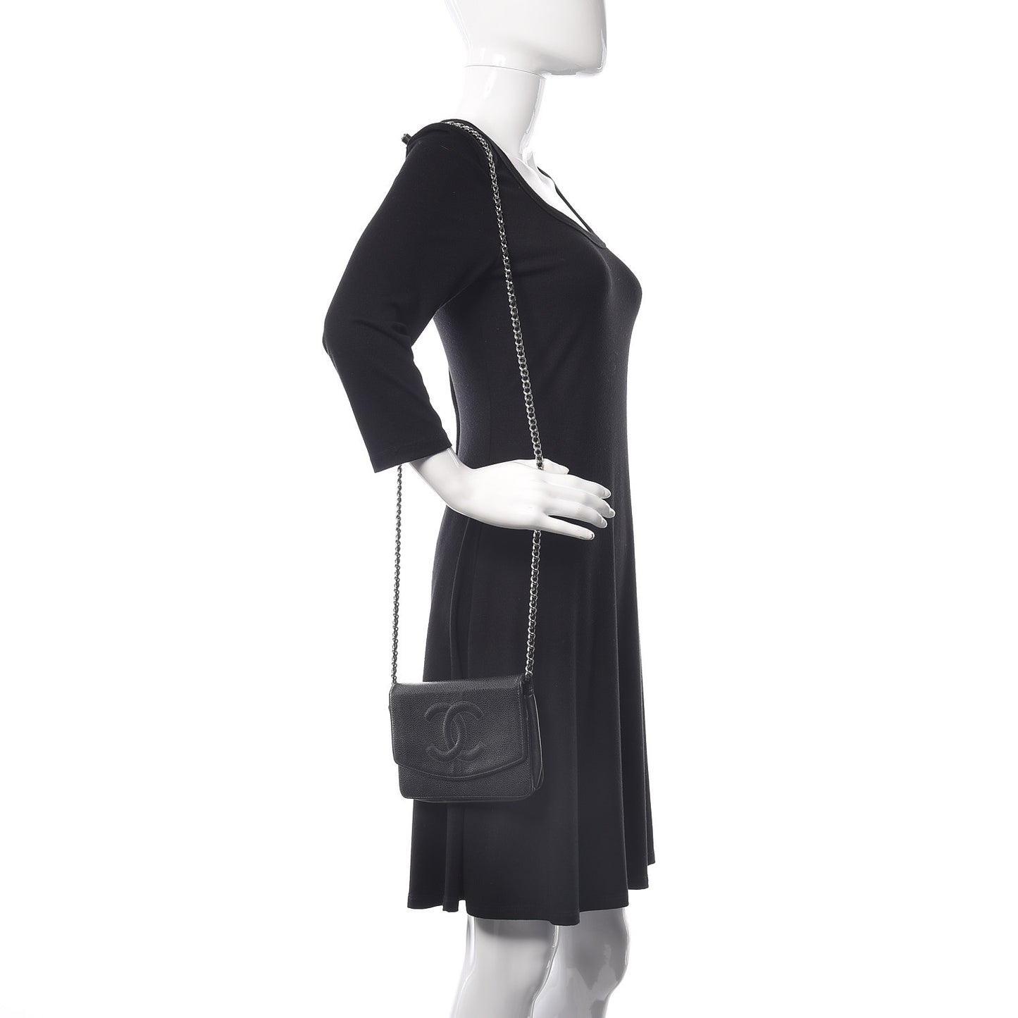 Caviar Timeless CC Wallet On Chain WOC Black