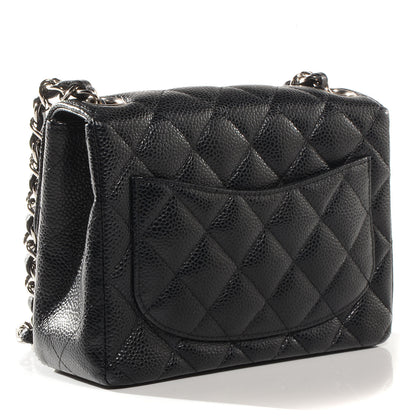 Chanel Caviar Quilted Mini Square Flap Bag Black 3 of 9