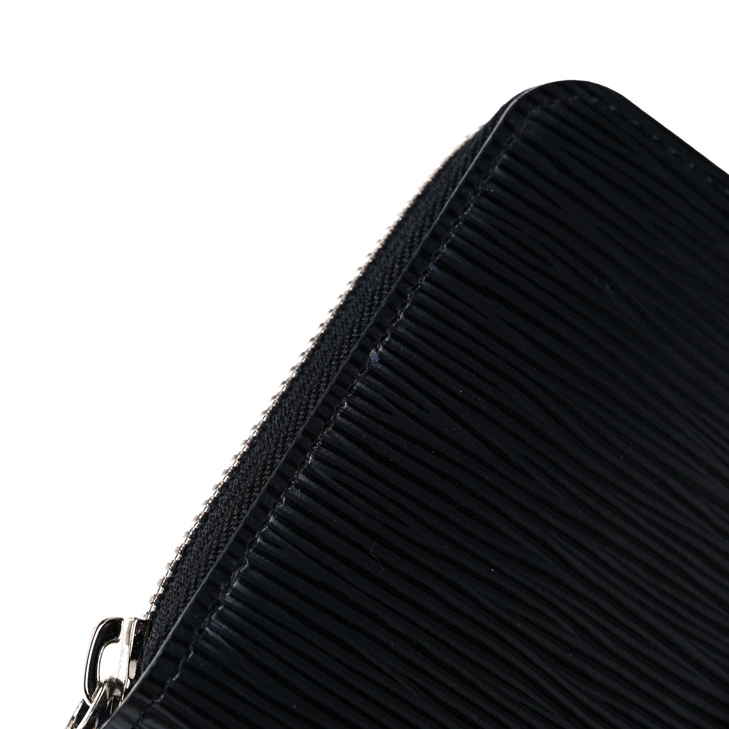Louis Vuitton Epi Zippy Wallet Black Stripe 9 of 9