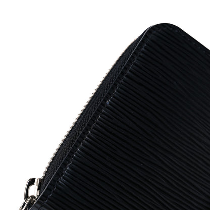 Louis Vuitton Epi Zippy Wallet Black Stripe 9 of 9