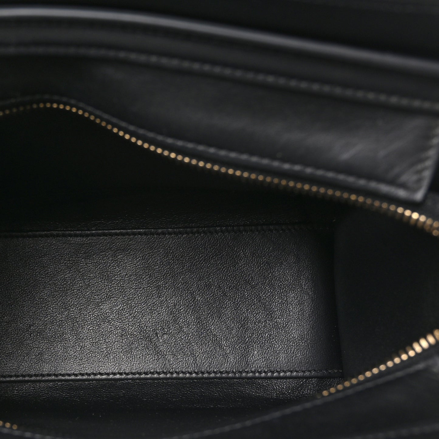 Smooth Calfskin Nano Luggage Black