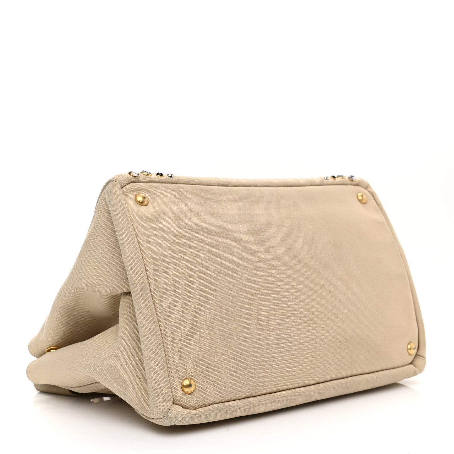Canapa Crystal Studded Tote Corda