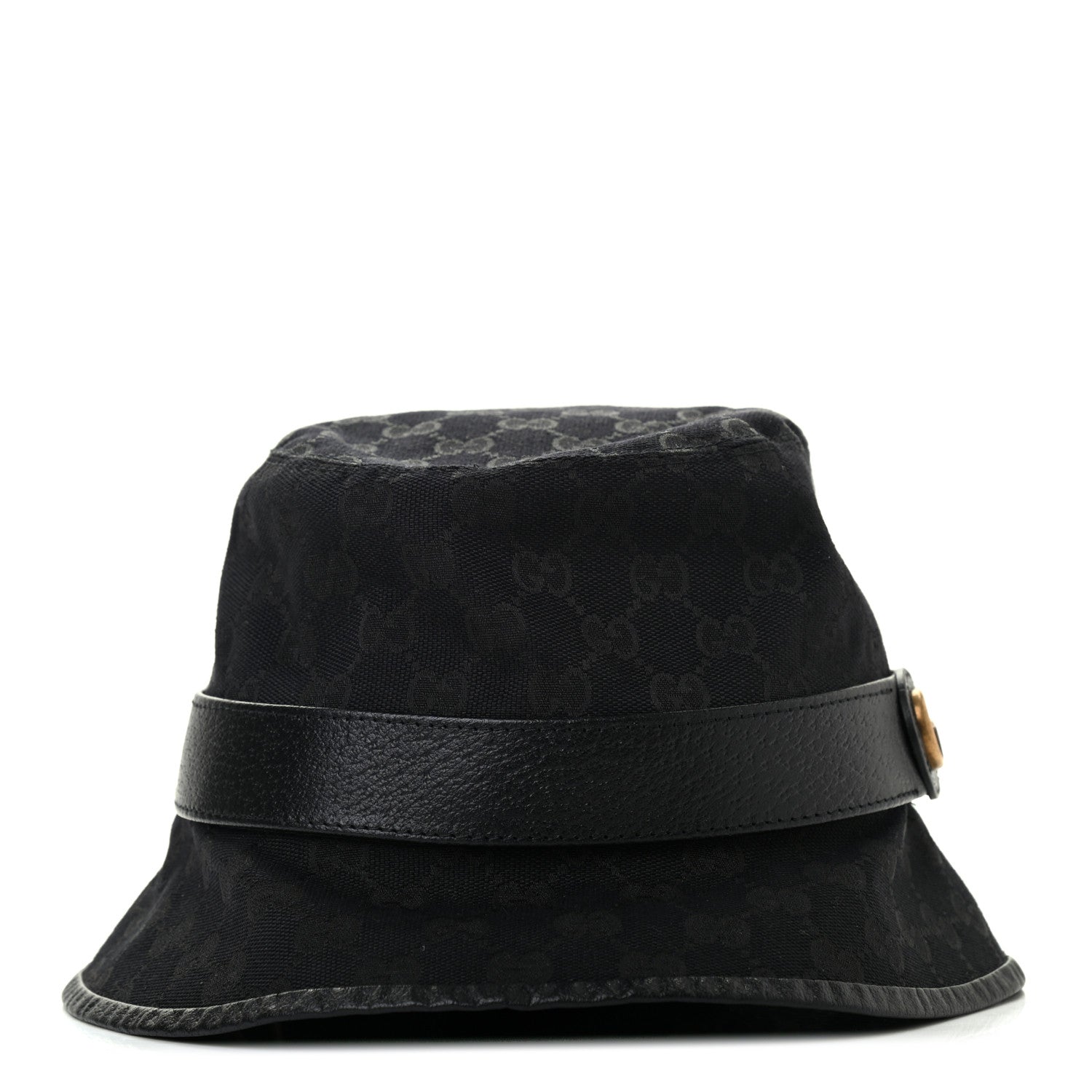 Gucci Monogram GG Canvas Fedora S Black 4 of 9