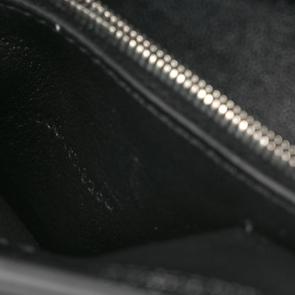 Balenciaga Smooth Calfskin Mini Bel Air Carry All Bag Black 7 of 10