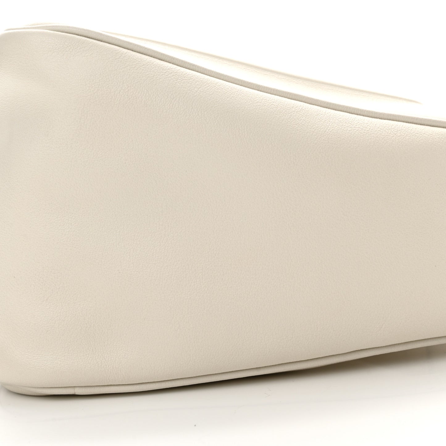 Grace Lux Triangle Shoulder Bag White