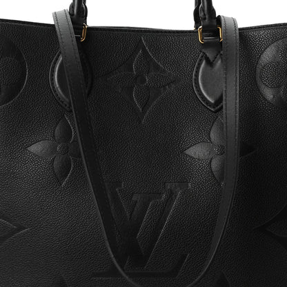 Louis Vuitton Empreinte Monogram Giant Onthego GM Black 7 of 9