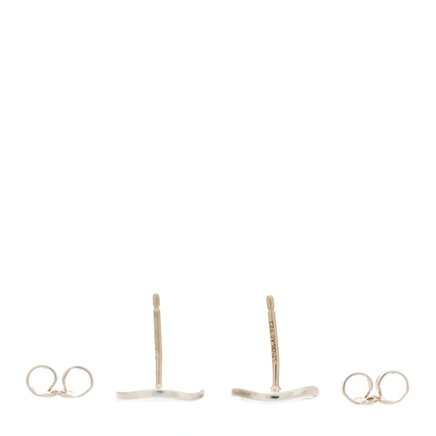 Sterling Silver Notes Round Earrings