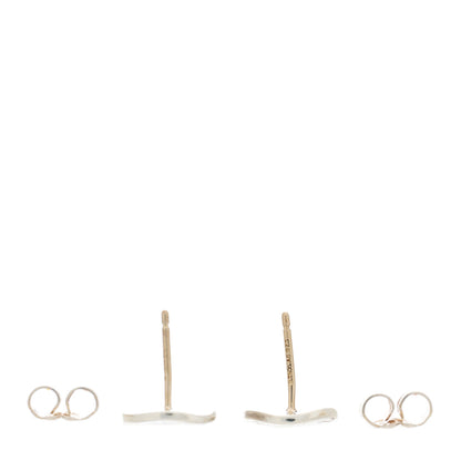 Tiffany Sterling Silver Notes Round Earrings 4 of 4