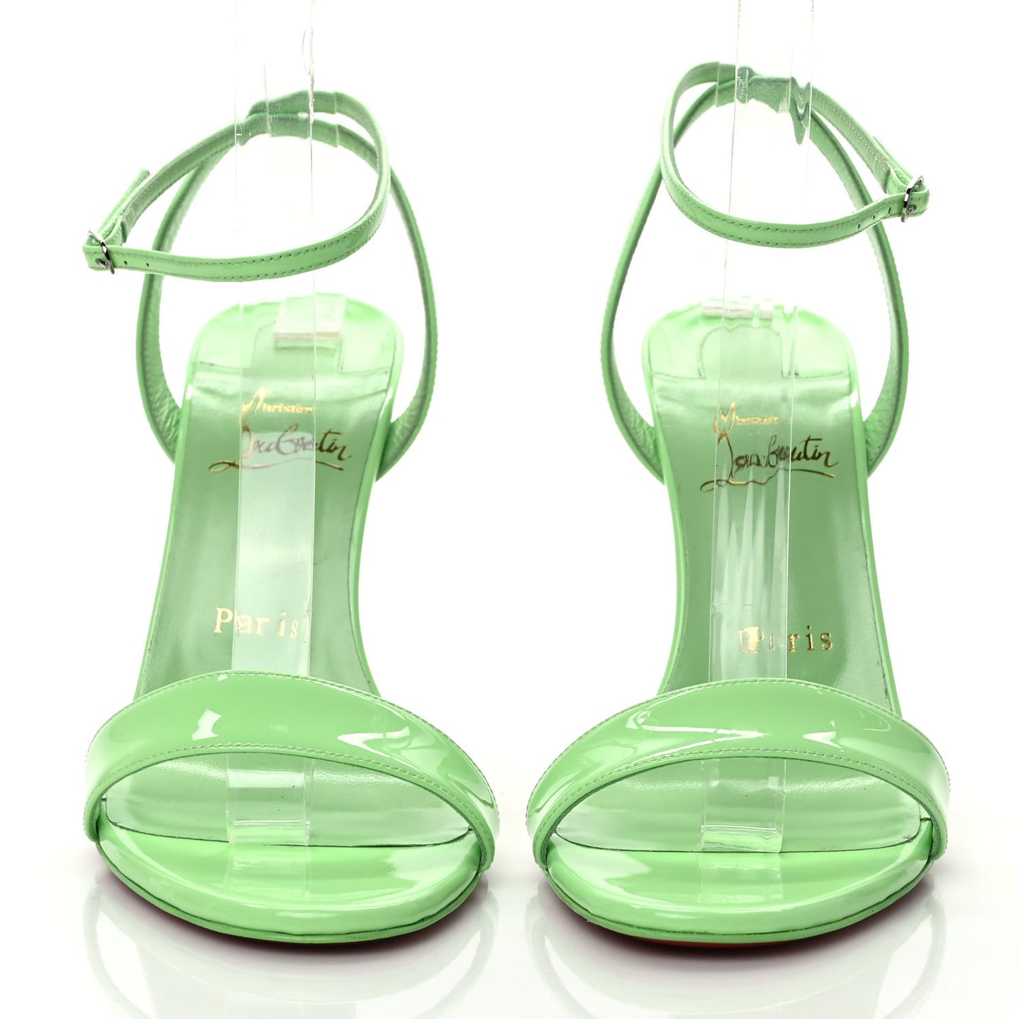 Patent Loubigirl 100 Sandals 38 Tropique