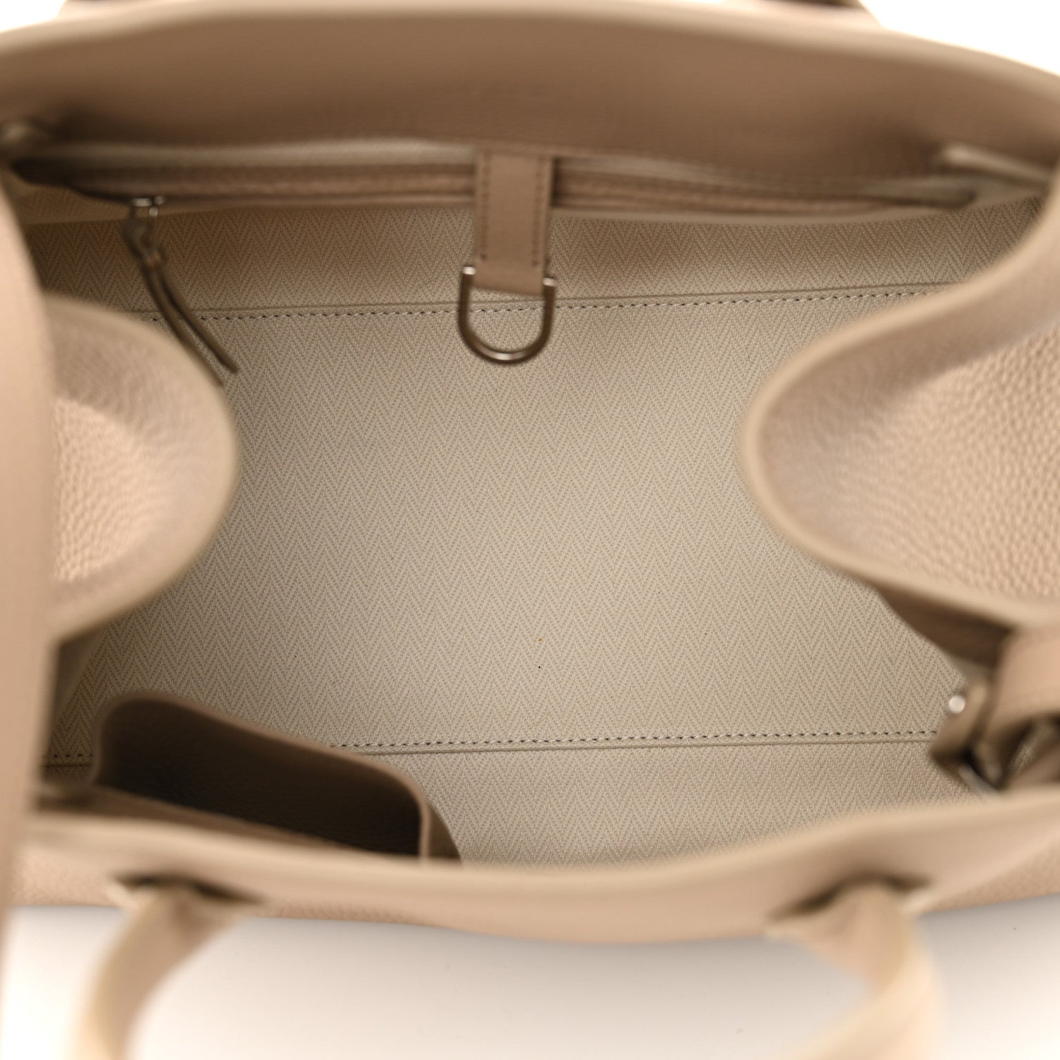 The Row Matte Grained Calfskin Soft Margaux 12 Dark Taupe 1655158