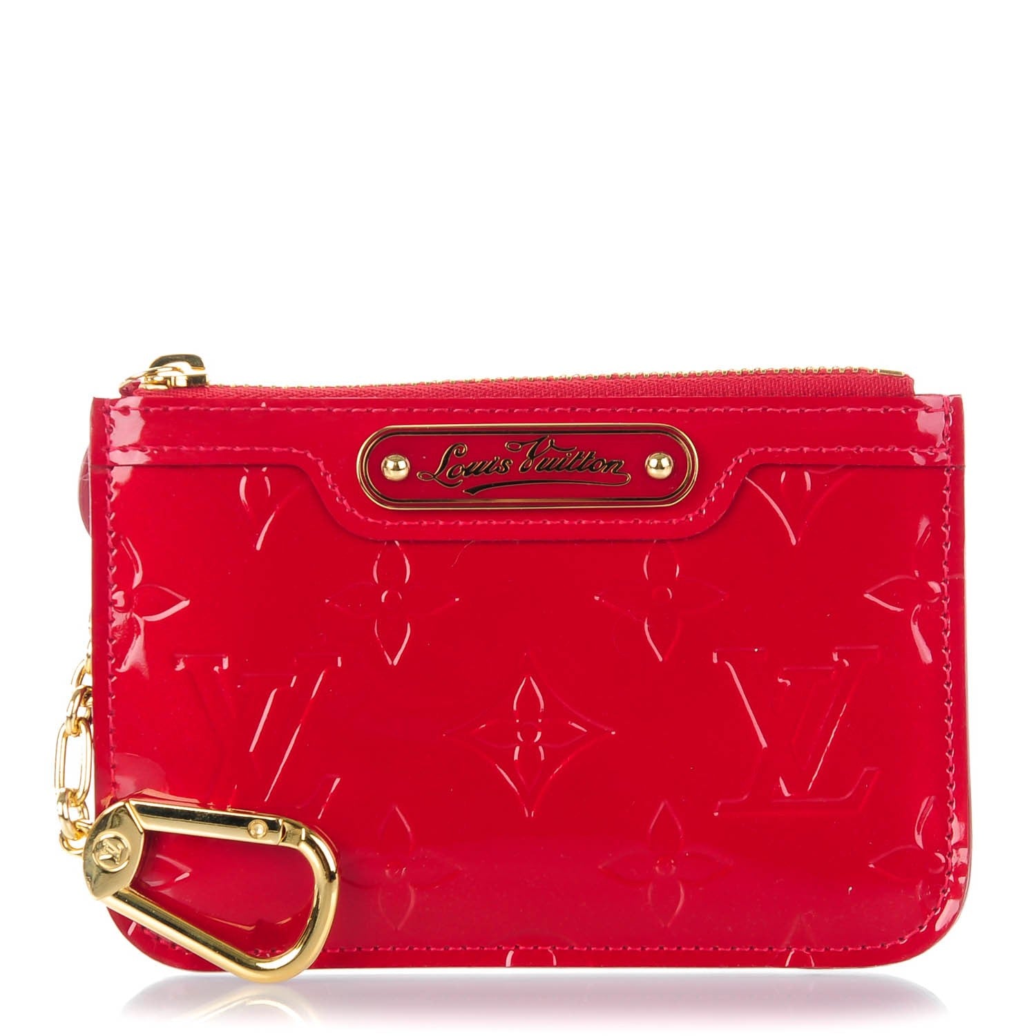 Louis Vuitton Vernis Key Pouch Pomme D'Amour 1 of 7