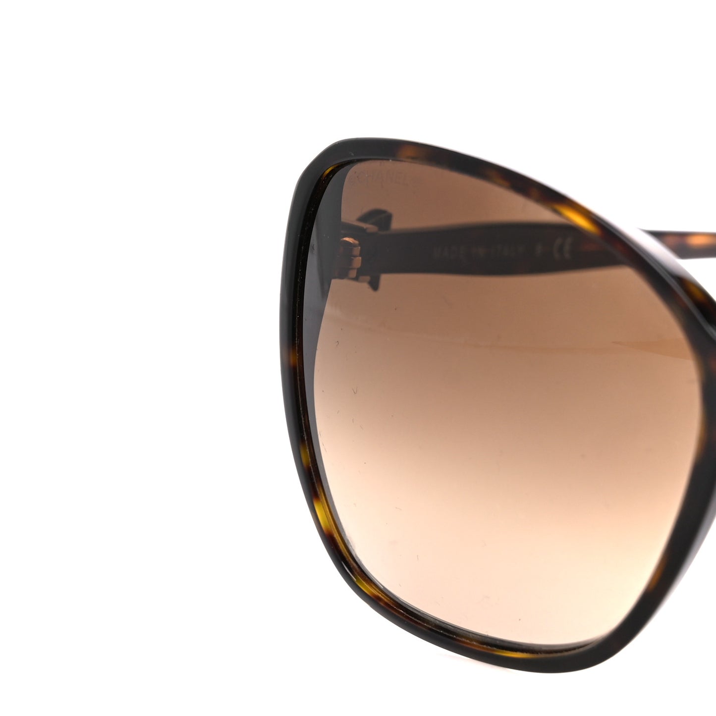 Acetate CC Bow Sunglasses 5205-A Tortoise