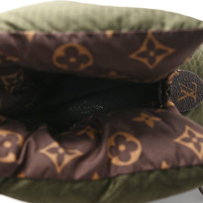Louis Vuitton Nylon Monogram Pillow Comfort Ankle Boot 37 Khaki 8 of 8