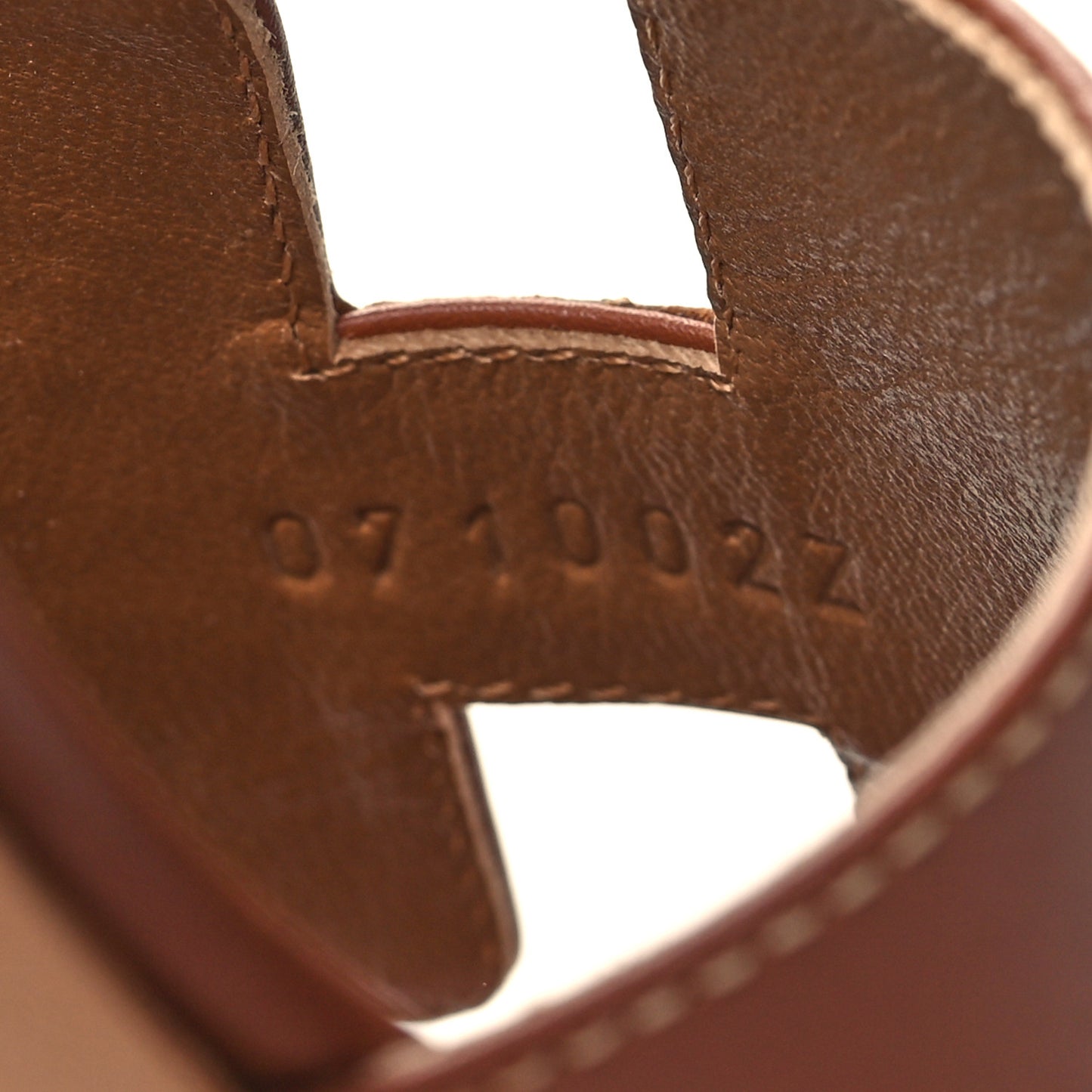 Calfskin Oasis Sandals 40.5 Gold