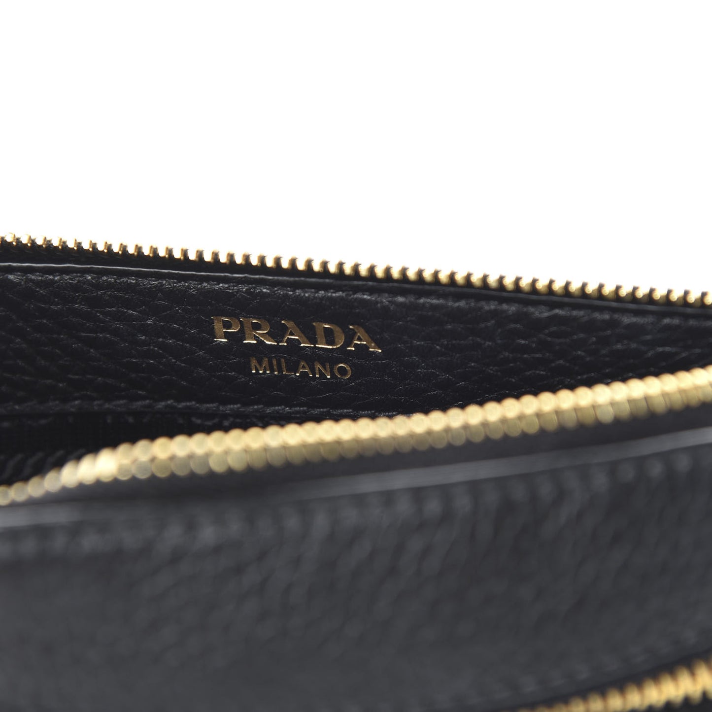 Vitello Daino Small Belt Bag Black