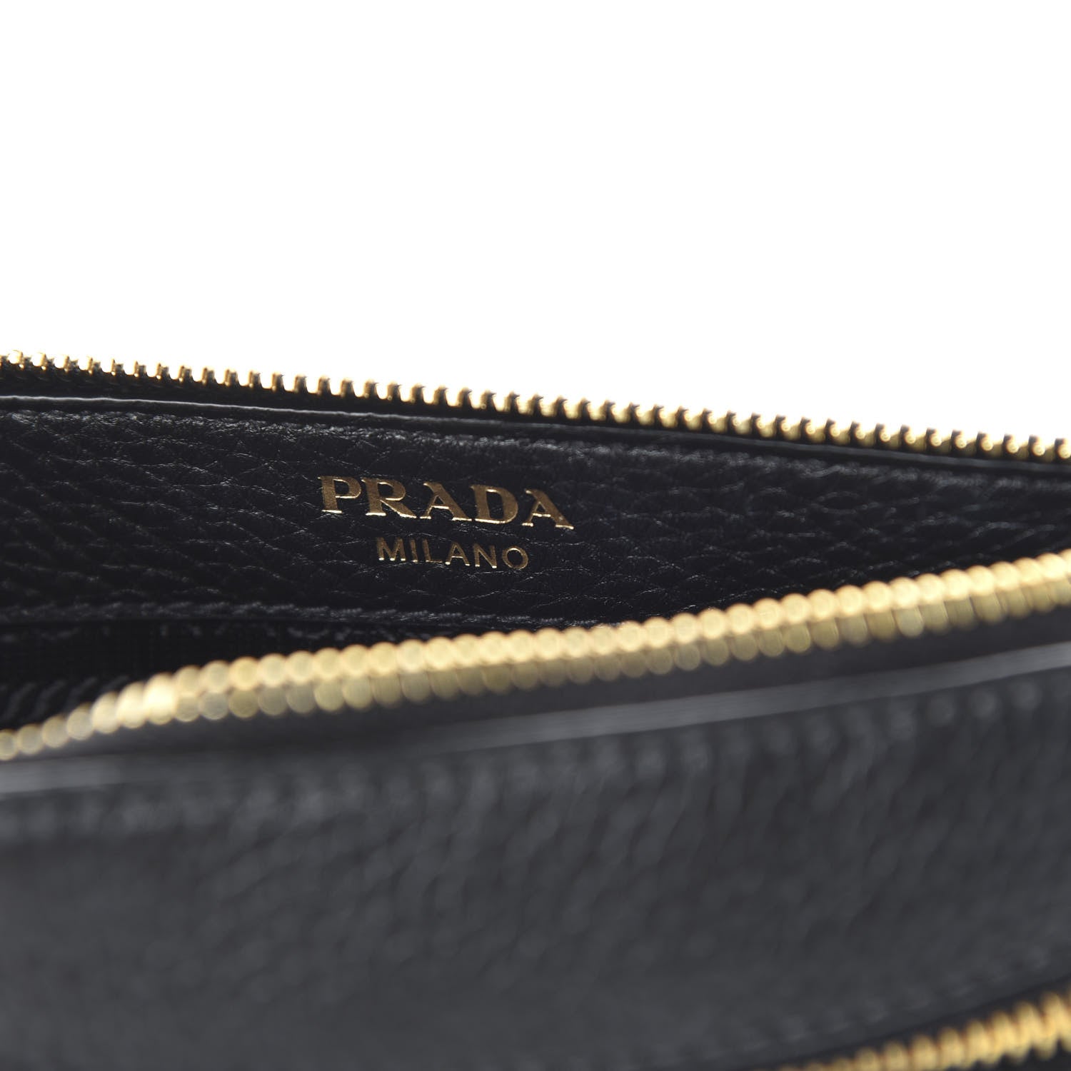 Prada Vitello Daino Small Belt Bag Black 8 of 9