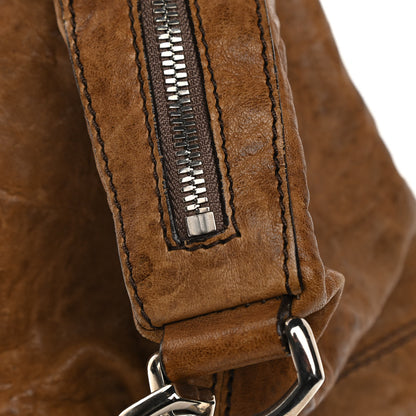 Givenchy Crackled Calfskin Medium Nightingale Light Brown 13 of 15
