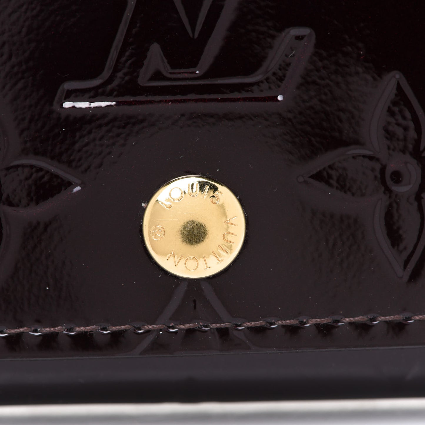 Vernis Business Card Holder Amarante