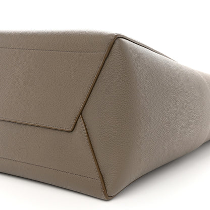 Celine Soft Grained Calfskin Sangle Bucket Bag Taupe 7 of 9