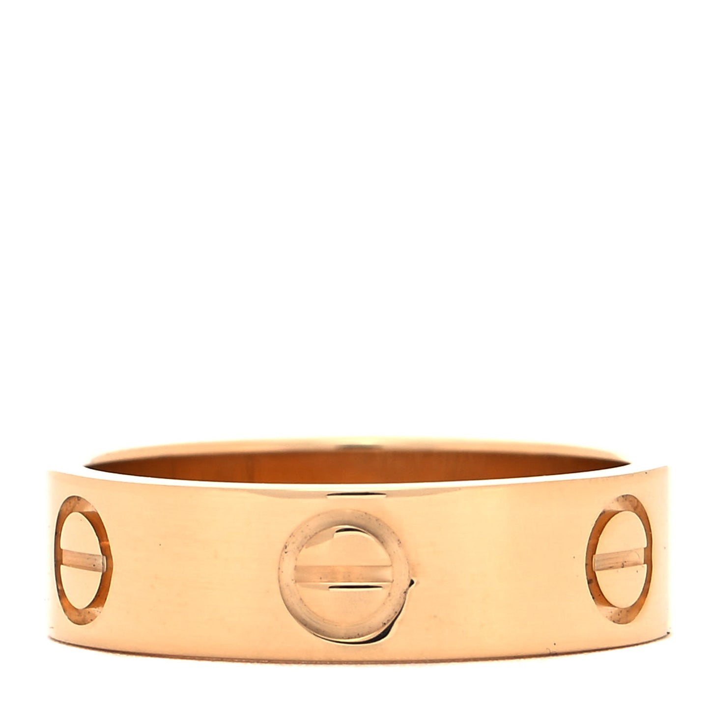 18K Yellow Gold 5.5mm LOVE Ring 53 6.25