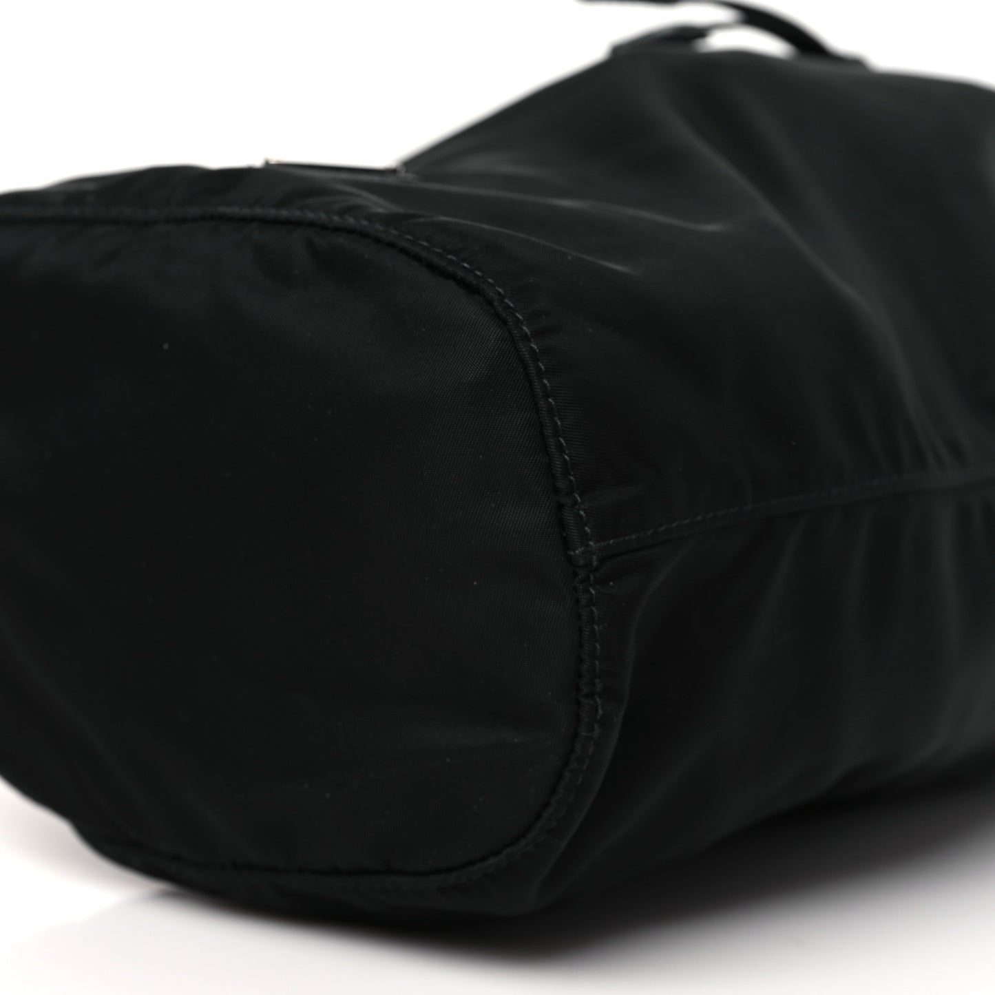 Nylon Vela Drawstring Pouch Black