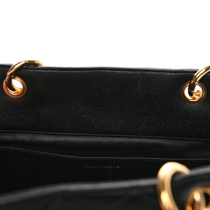 Chanel Caviar Quilted Timeless CC Tote Black 16 of 19