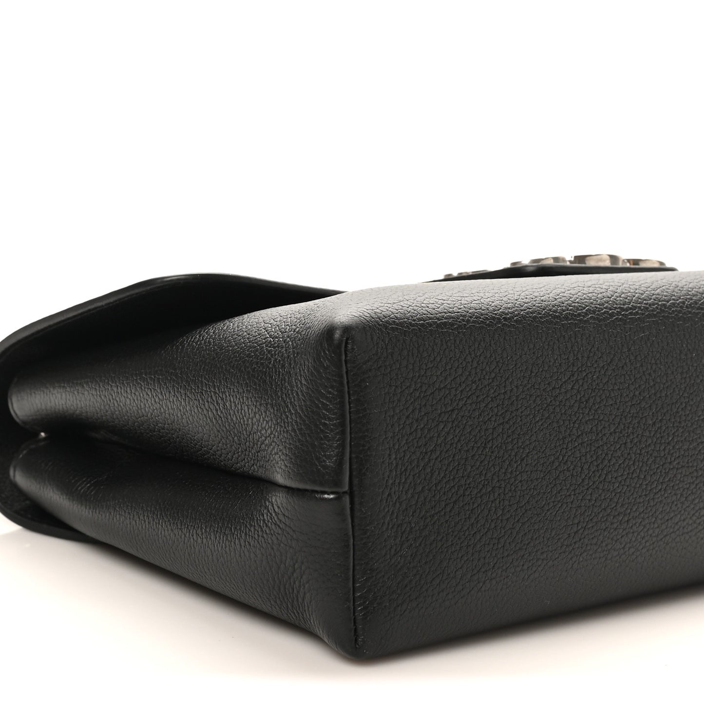 Supple Calfskin Medium Victoire Bag Black