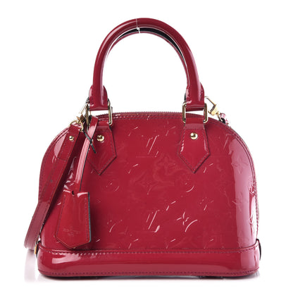 Louis Vuitton Vernis Alma BB Rose Indien 1 of 17
