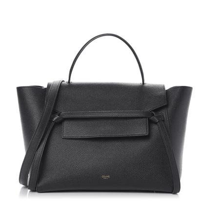Celine Grained Calfskin Mini Belt Bag Black 1 of 8