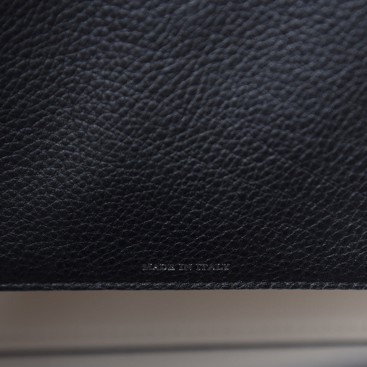 Soft Grain Calfskin Small Belt Bag Black