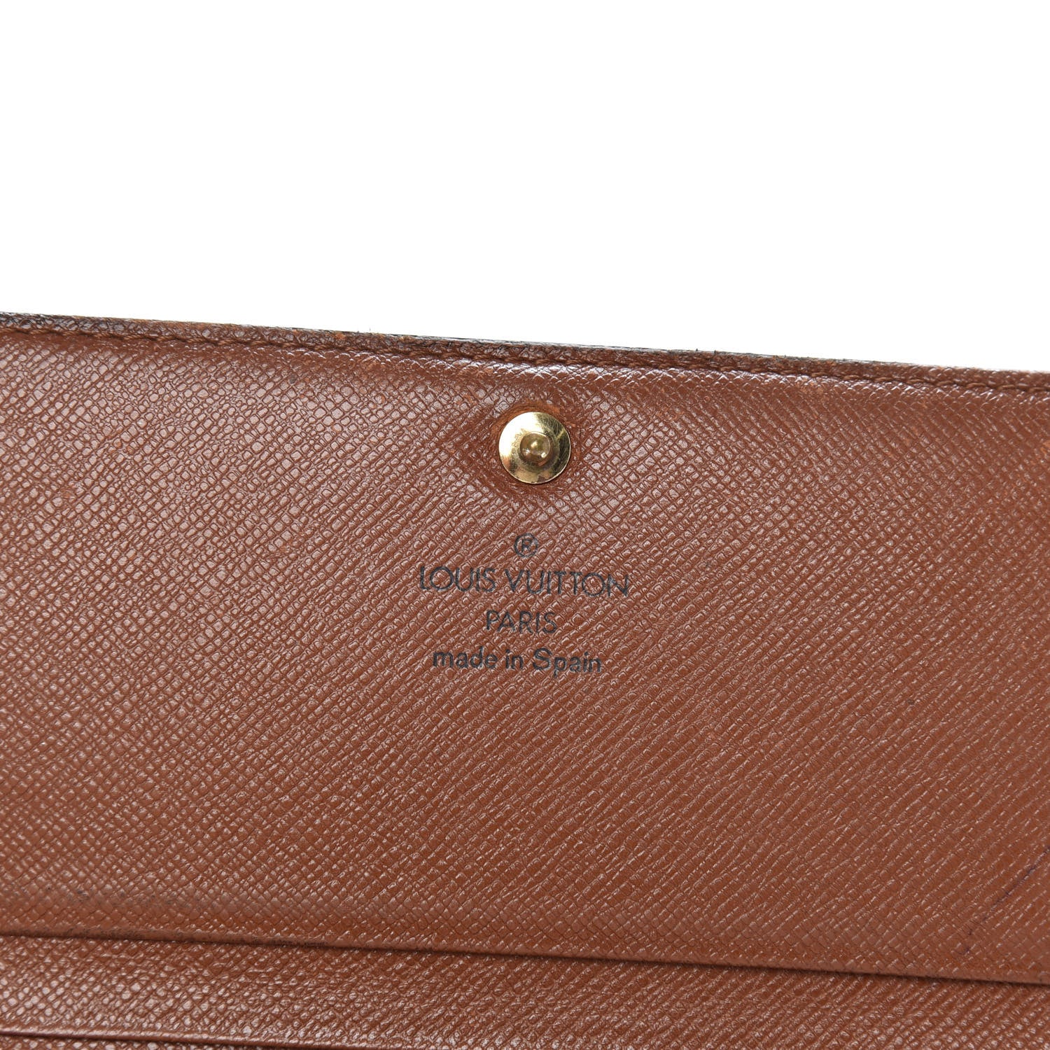 Louis Vuitton Monogram Porte-Monnaie Tresor Wallet 6 of 11