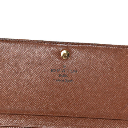 Louis Vuitton Monogram Porte-Monnaie Tresor Wallet 6 of 11