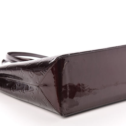 Louis Vuitton Vernis Wilshire MM Amarante 7 of 9