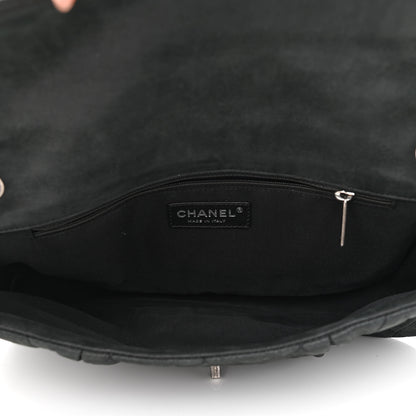 Chanel Iridescent Calfskin Large Chic Quilt Flap Black 5 of 11