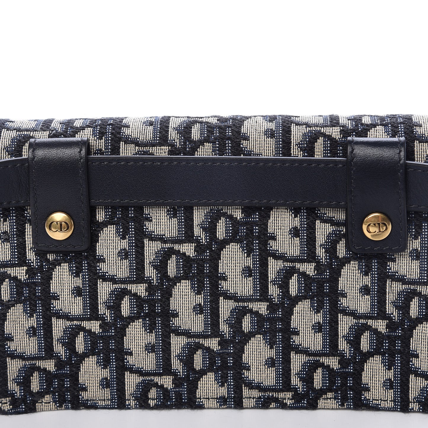 Oblique Saddle Belt Bag Blue