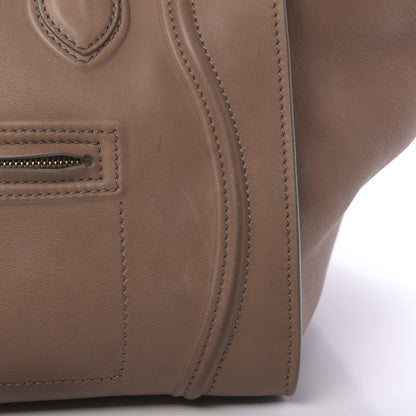 Celine Supple Calfskin Medium Phantom Luggage Taupe 9 of 12