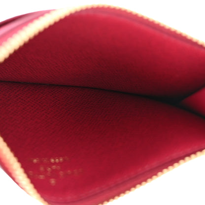 Louis Vuitton Monogram Zipped Card Holder Fuchsia 5 of 10