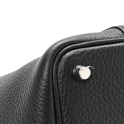 Hermes Taurillon Clemence Picotin Lock 18 PM Black 10 of 12