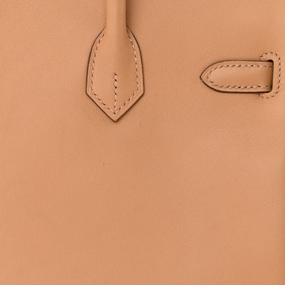 Hermes Swift In & Out Birkin 25 Biscuit 21 of 21