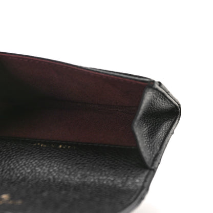 Chanel Caviar Quilted Flap Card Holder Black 6 of 10