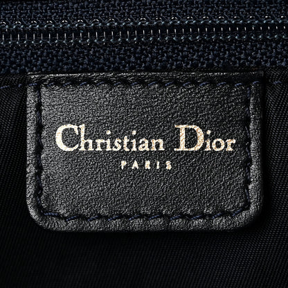 Christian Dior Monogram Mini Saddle Bowler Navy 6 of 10