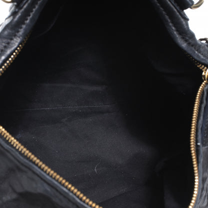 Givenchy Tumbled Sheepskin Medium Pandora Bag Black 8 of 10