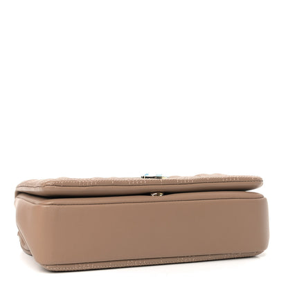 Burberry Lambskin Quilted Small Lola Bag Camel 3 of 8