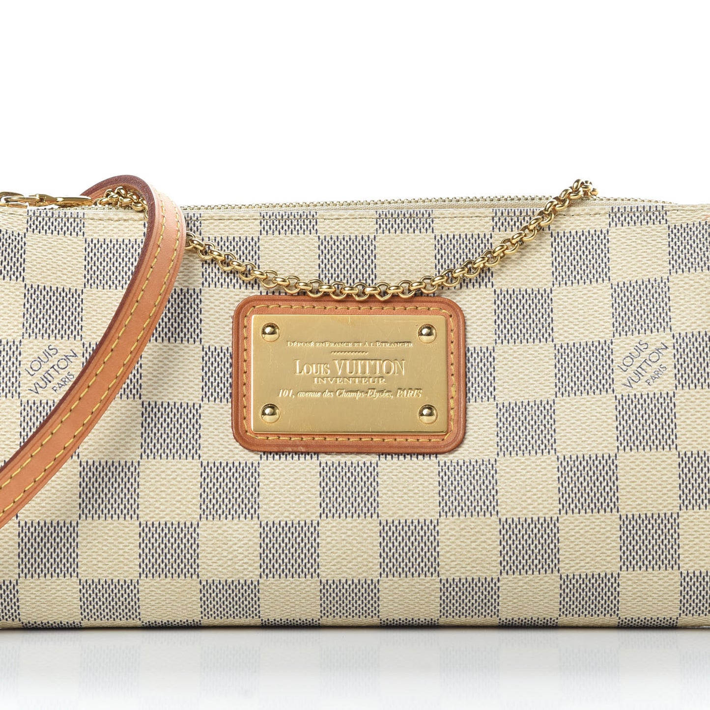 Damier Azur Eva Clutch