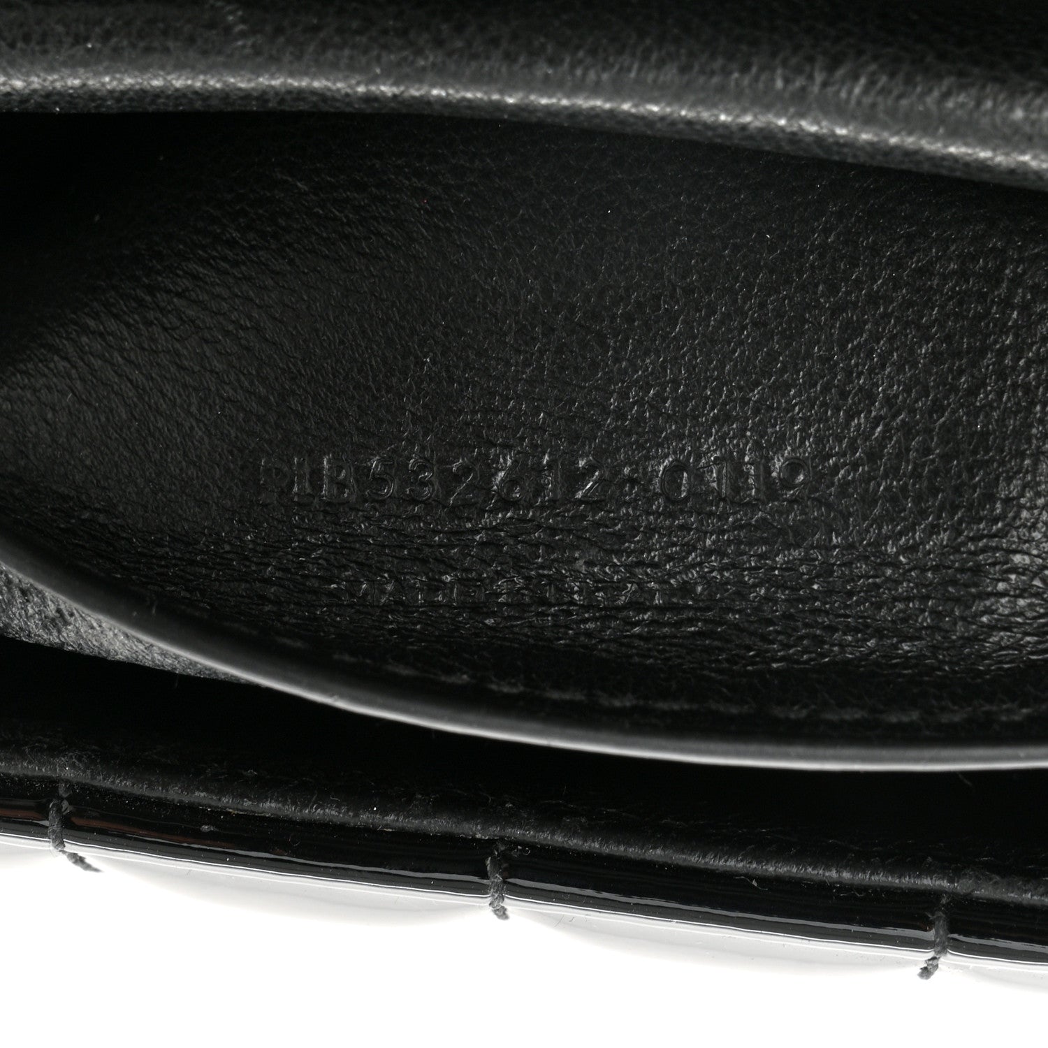 Saint Laurent Patent Calfskin Matelasse Monogram Medium Vicky Chain Bag Black 6 of 10