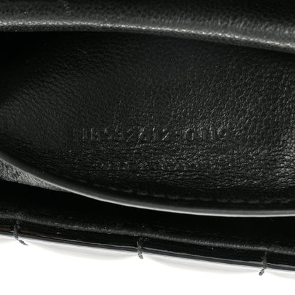 Saint Laurent Patent Calfskin Matelasse Monogram Medium Vicky Chain Bag Black 6 of 10