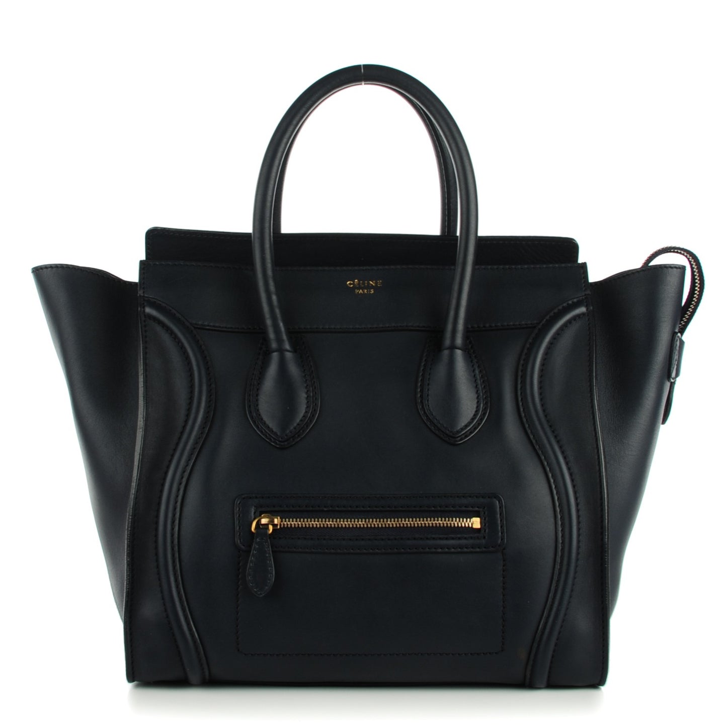 Smooth Calfskin Mini Luggage Navy