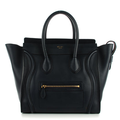 Celine Smooth Calfskin Mini Luggage Navy 1 of 8