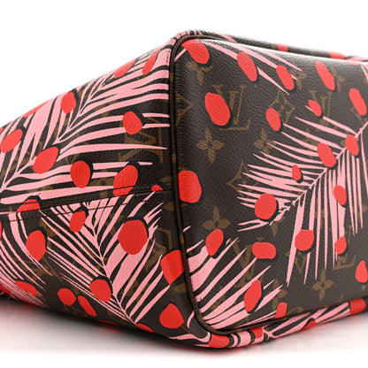 Louis Vuitton Monogram Jungle Dots Neo Neverfull MM Sugar Pink Poppy 8 of 9